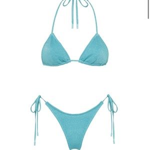 COPY - triangl stevie baby blue sparkle bikini